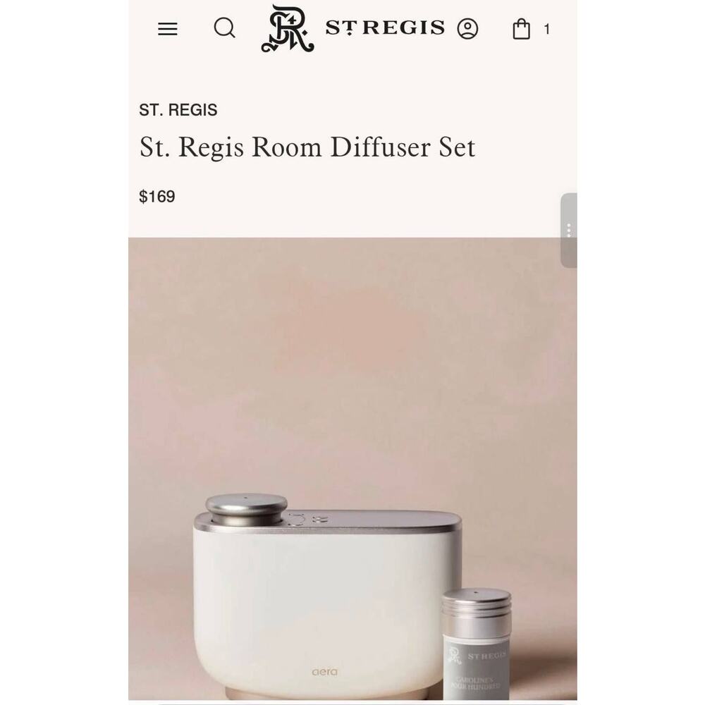 St. Regis Room Diffuser Set - Picture 6 of 6